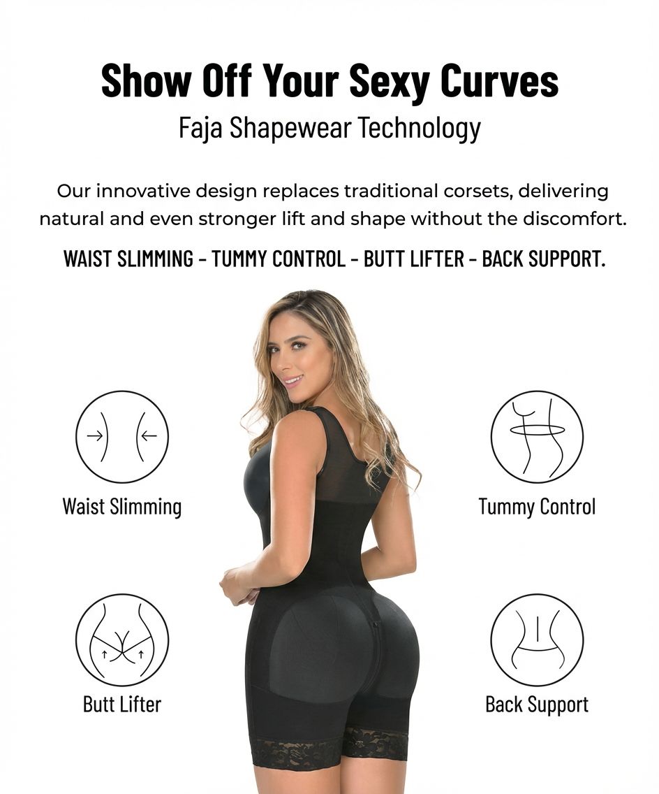 Full Body Sculpting Faja Bodysuit