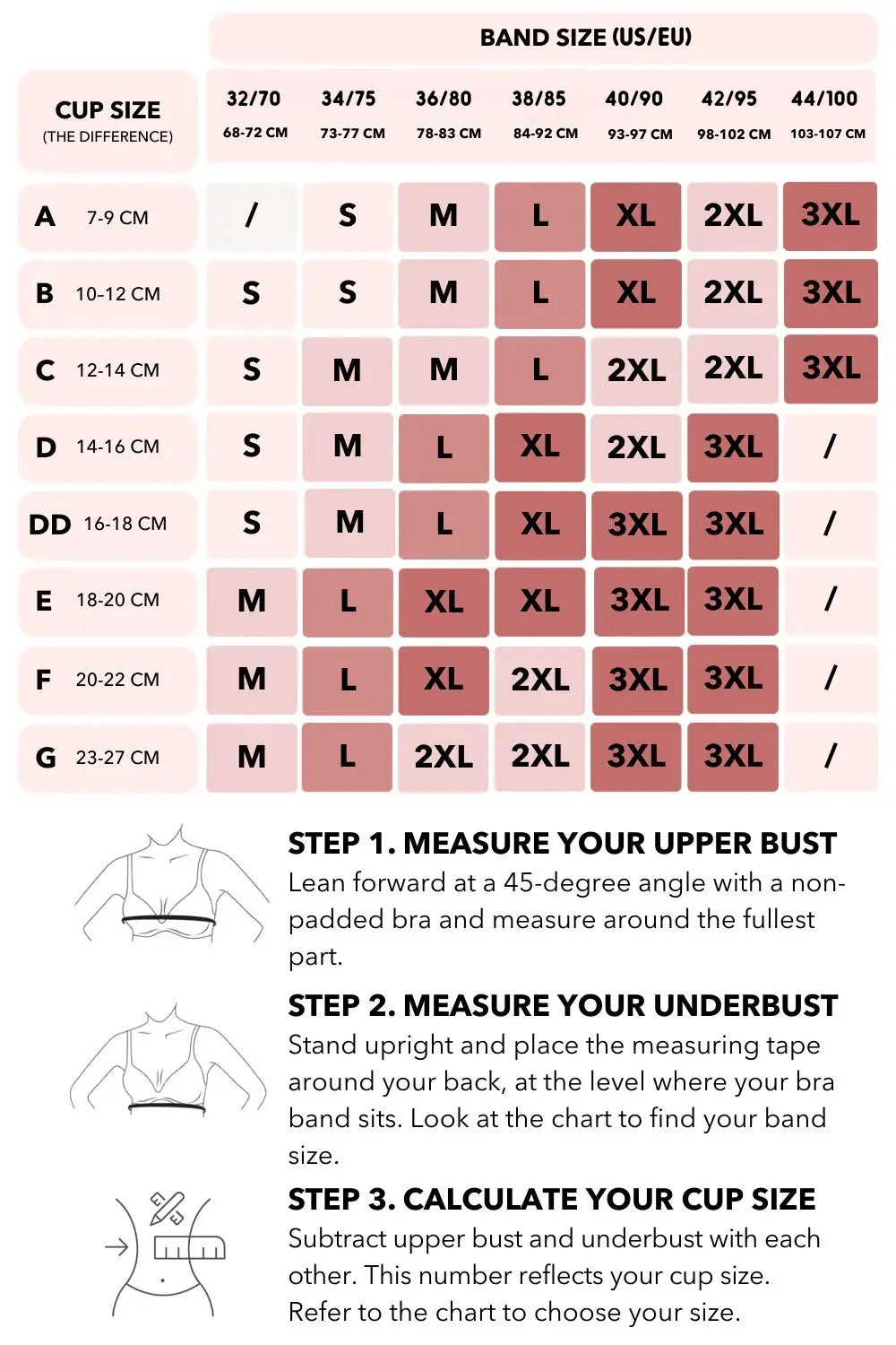 Seamless Deep V Push-Up Wireless Bra