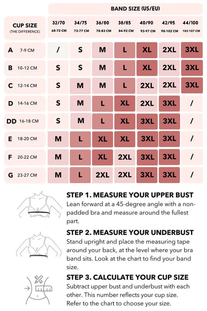 Seamless Deep V Push-Up Wireless Bra