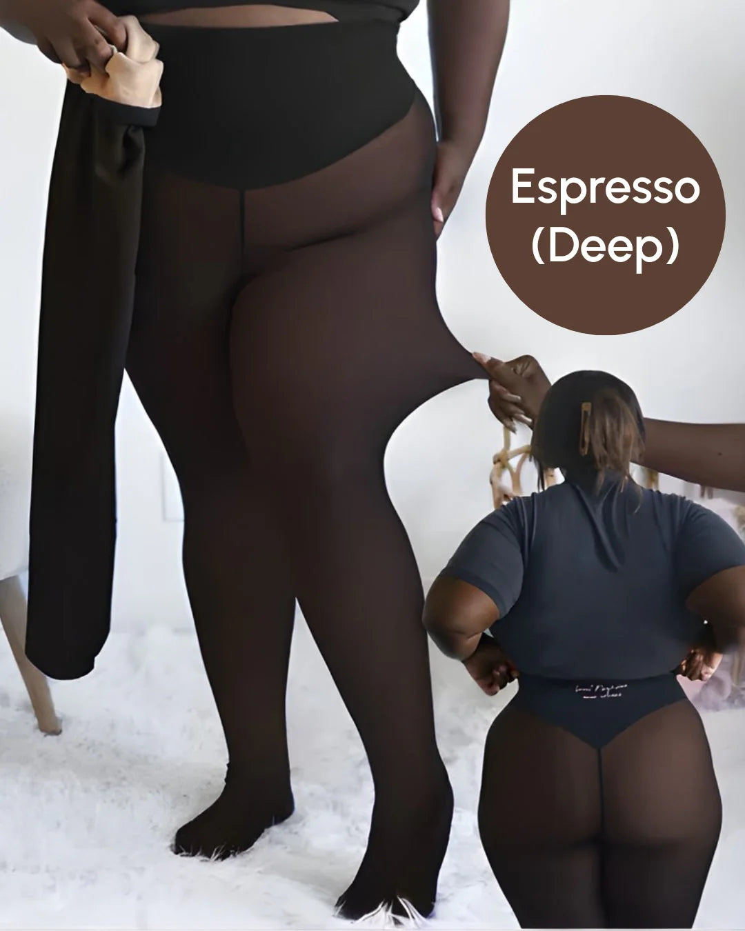 One-Seam Shaping Fleece Leggings