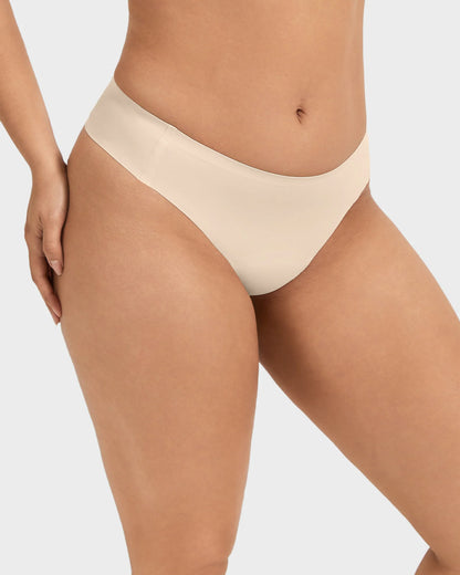 Seamless Camel Toe Cover Thong