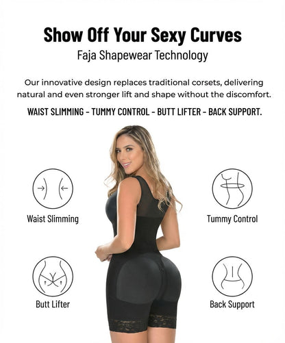 Full Body Sculpting Faja Bodysuit