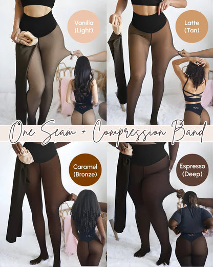 One-Seam Shaping Fleece Leggings