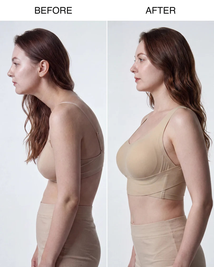 Cross-Back Posture Bra